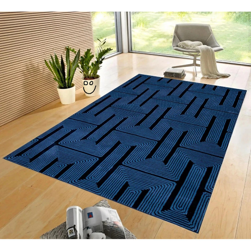 Modern Geometric Area Rug Abstract Textured Carpet For Living Room Bedroom Special Size Long Hallway Rug Floor Mats Small Door Mats