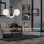 Deiniol Glass LED Semi Flush Mount-97353412