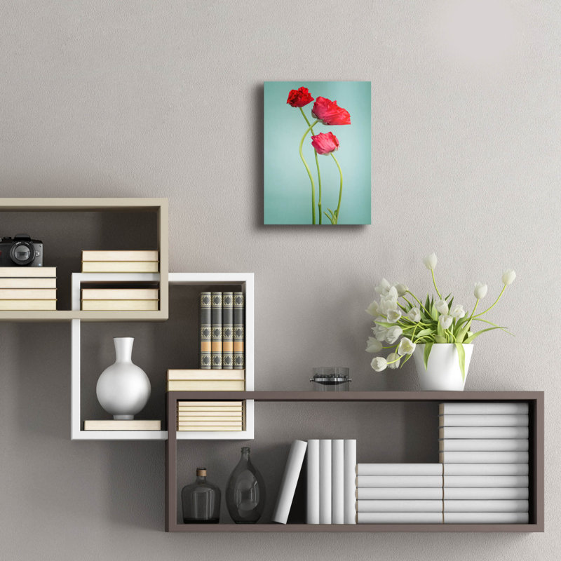 «Blue Poppy» par PhotoINC Studio, H 16 po x l 12 po x P 0,13 po