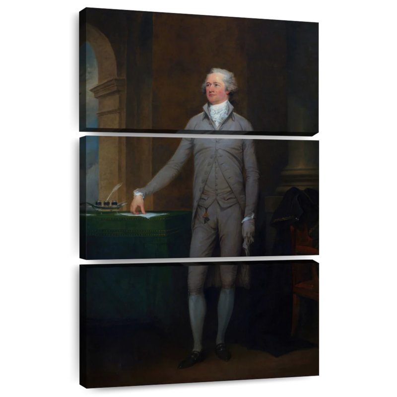 Alexander Hamilton 1792, H 32 po x l 20 po