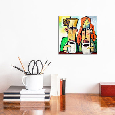«Coffee Date» par Tim Nyberg - reproduction d'art