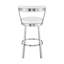 Tabouret de bar avec repose-pieds en métal et similicuir Annaliisa-580028826-580028827-580750904
