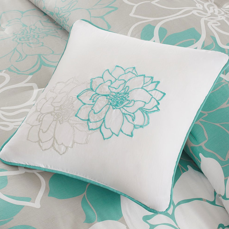 Collection d'édredon en coton pour lit simple / simple TG, Édredon simple, Turquoise