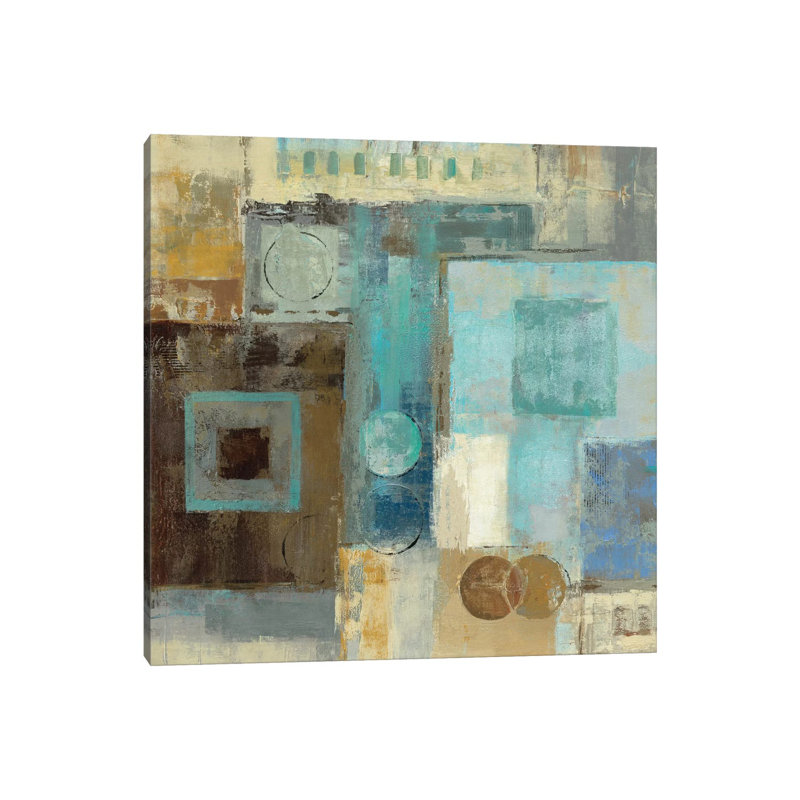 «Archway Square I Crop» par Silvia Vassileva - reproduction d'art, H 37 po x l 37 po x P 1,5 po, Toile tendue