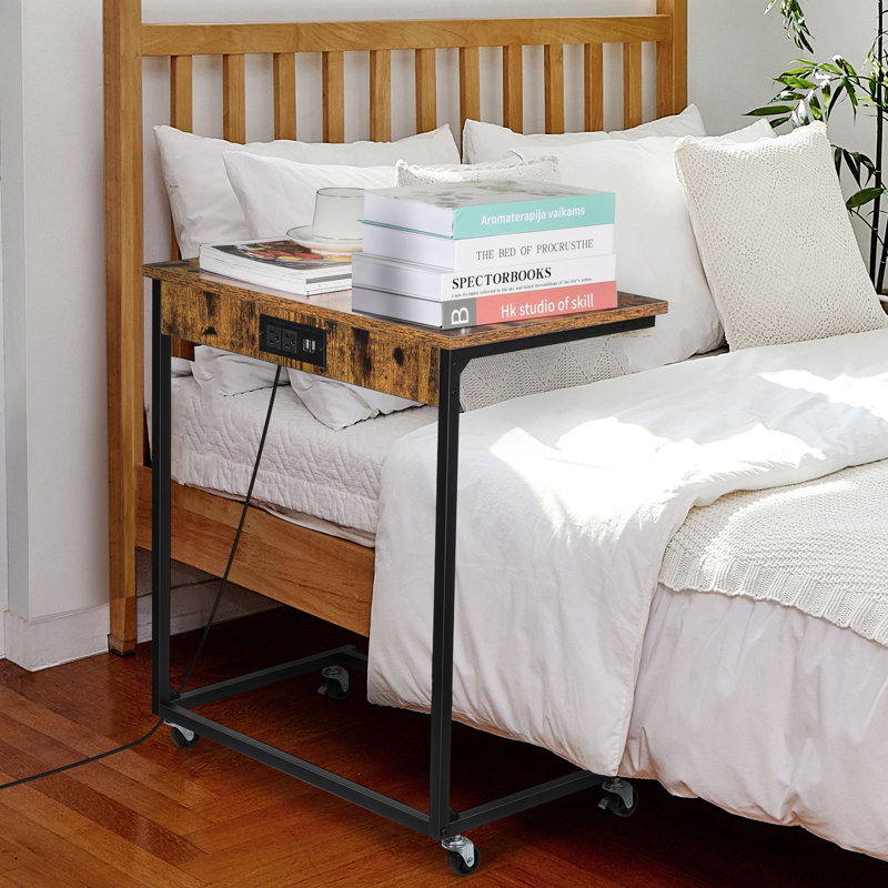 End Table Built-In Outlets