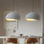 Luminaire suspendu simple gris clair Prim 1-14276951