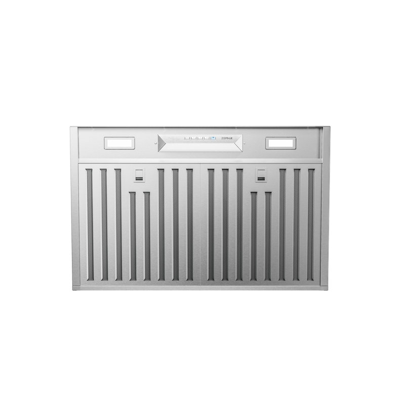 Zephyr Monsoon Mini II 36 in. Insert Range Hood with LED Lights in Stainless Steel, 48" W