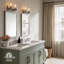 Luminaire de meuble-lavabo 3 lumières Cleofas avec abat-jour en verre transparent-1815579582-1838074019