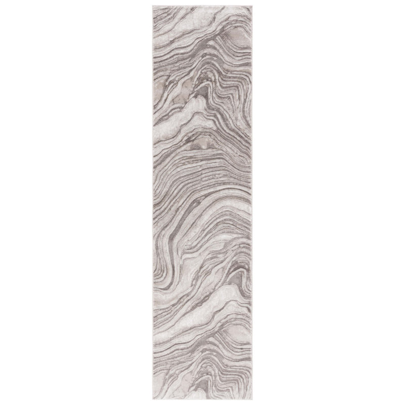 Tapis abstrait Meadow 500 Performance, Tapis de couloir 2 pi x 8 pi