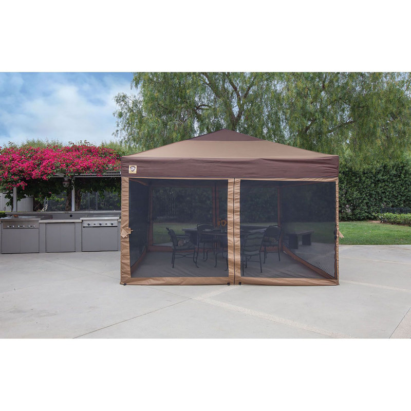 120'' W x 120'' D Steel Pop-Up Canopy