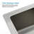 33"X19" Embedded Double Bowl Kitchen Sink, Overmount Handmade Sink In Brushed (Sink Only)