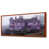 Toile avec cadre flottant brun