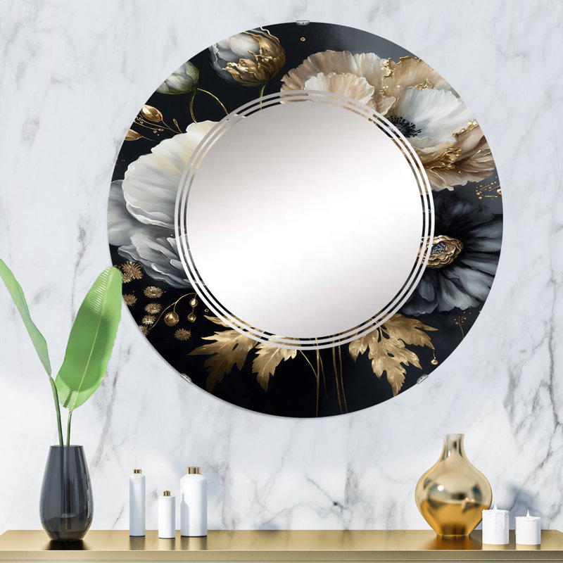 Miroir mural Protho, 32 po x 32 po