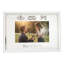 Silver Metal Picture Frame with Mat
