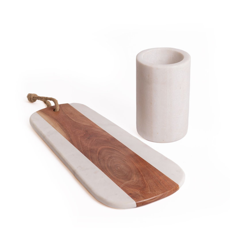 Artesà Wine Cooler and Serving Board Set