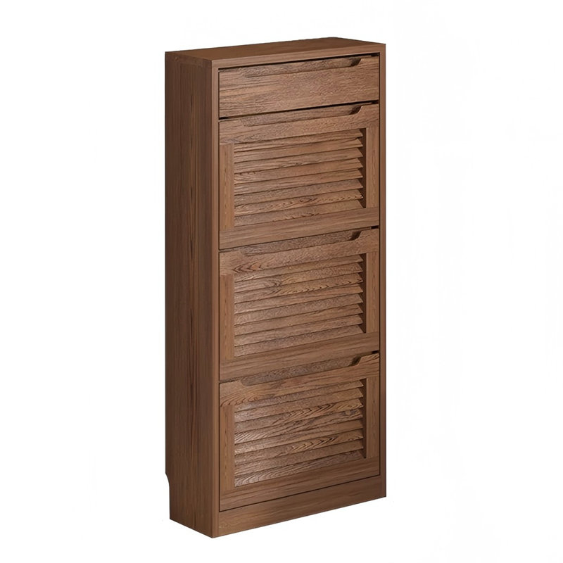 Modern simple storage shoe cabinet, 47.24" H x 15.75" W x 6.69" D
