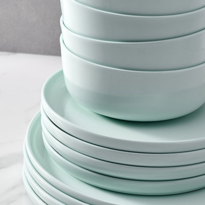 Mikasa Madison 12-Piece Bone China Dinnerware Set, Service For 4