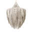 Large Leather Fringe Chandelier w/ Crown-380940078-367192913