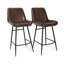 Fauteuil en cuir Hobart