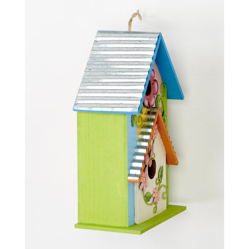 Nichoir suspendu en bois 12 po Rikaya
