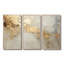 «Beige and Gold Marble Lightning VI», ensemble d'art mural formes abstraites-107747216-112014610