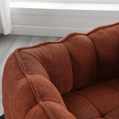 Soft Bean Bag Chair With High Resilient Foamfor Living Room And Bedroom by Trule