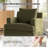 Lucie Slipcovered Swivel Chair-1411476154
