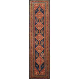 Azerbaijan One-of-a-Kind Runner 4' X 14' Hand Knotted Area Rug