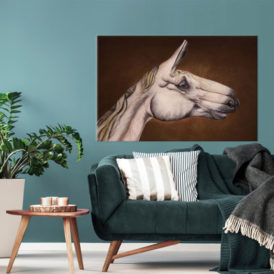Décoration murale affiche d'art moderne cheval surréaliste avec images frappantes, cadeau personnalisé idéal pour les amateurs de beauté équestre et de surréalisme