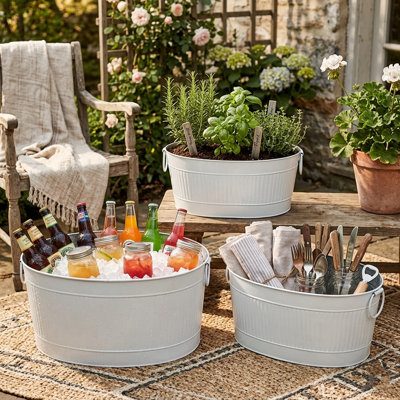 Jayson Metal Pot Planter