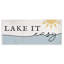 «Nautical Pun Lake It Easy», eau ensoleillée-105253555-105253556