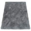 Broussard Fluffy Hand Tufted Grey Rug (200 x 290)-546518063