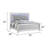 Sterling Upholstered LED Bed Made With Wood-858891348-858891350