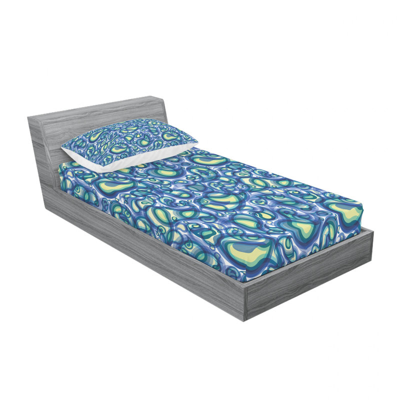 Microfiber Abstract Sheet Set