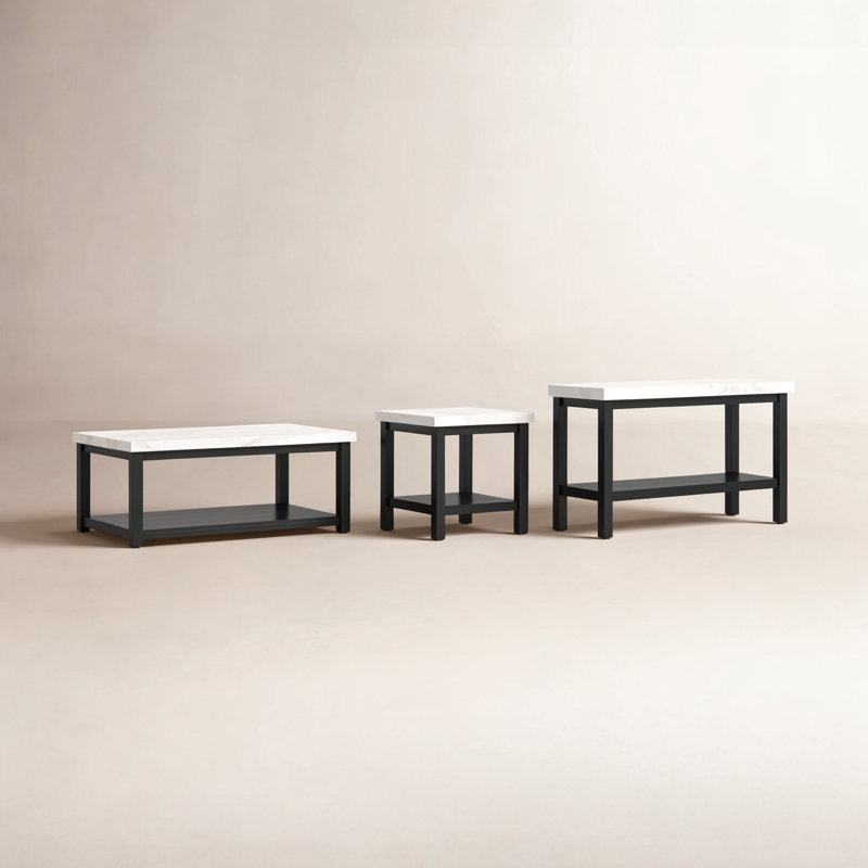Benniton 3 Piece Coffee Table Set