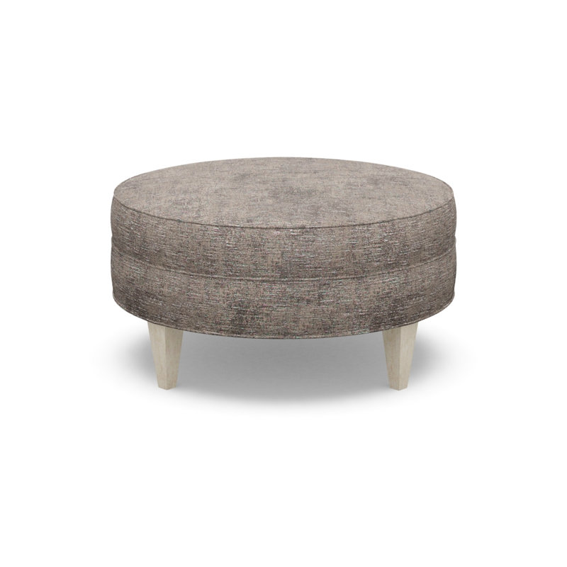 Ottoman Shop Round Ottoman, Sandstone, 9637-86