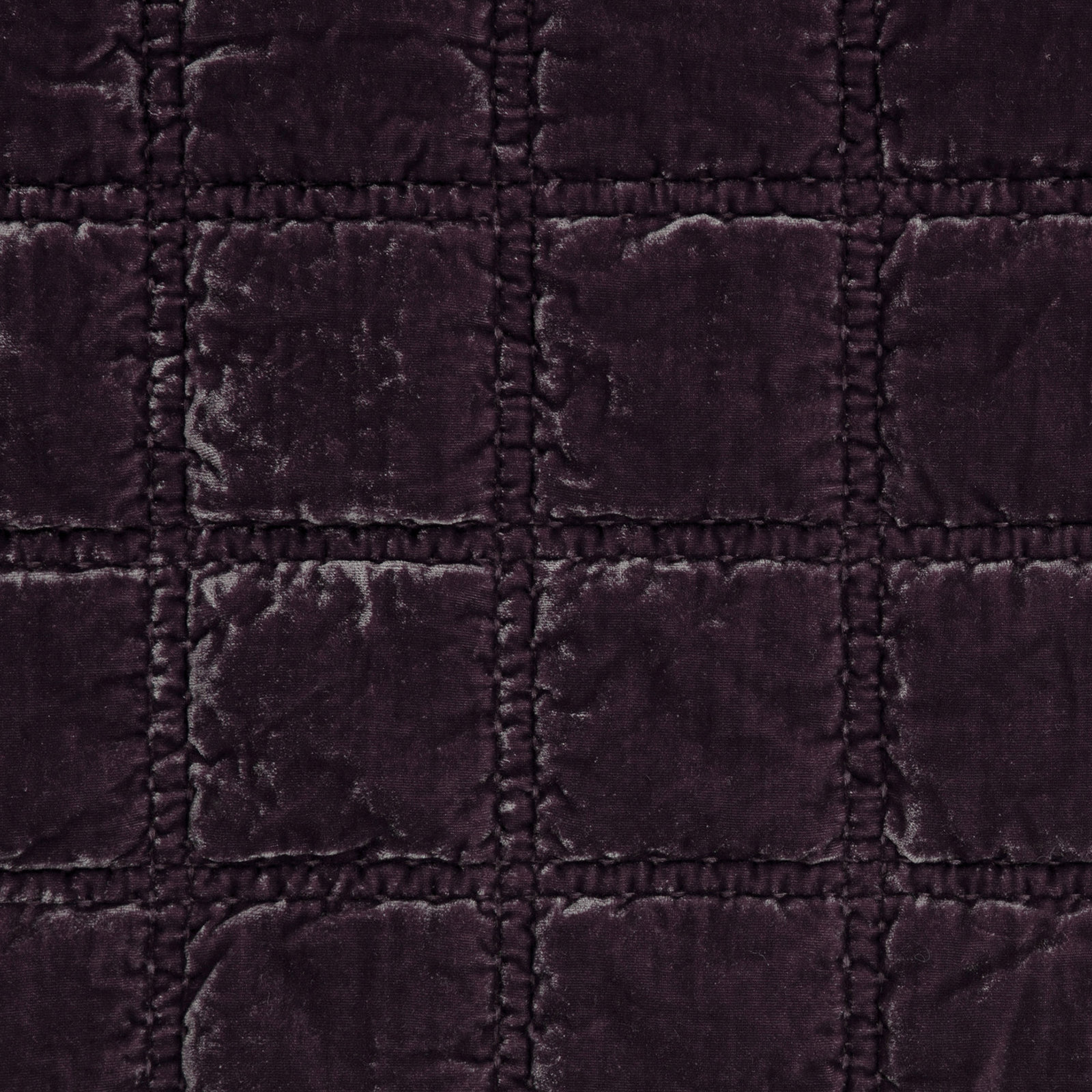 Stella Velvet Throw Blanket, Dark Violet