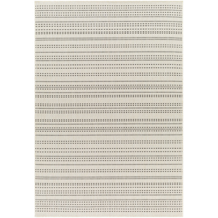 Tapis noir / ivoire Elliegrace