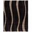 Tapis brun à motif abstrait Angle-19276360
