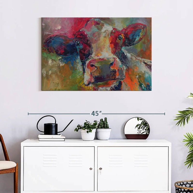 Cow VIII, 24" H x 36" W