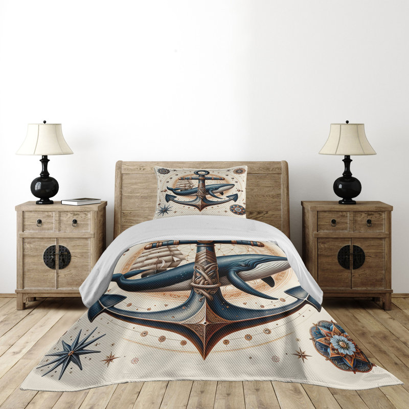Coverlet, Twin Coverlet + 1 Standard Shams