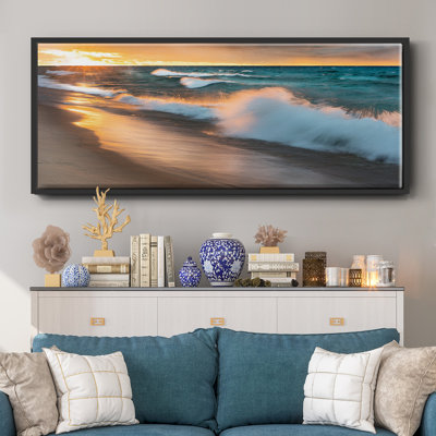 Miners Beach Light - toile encadrée