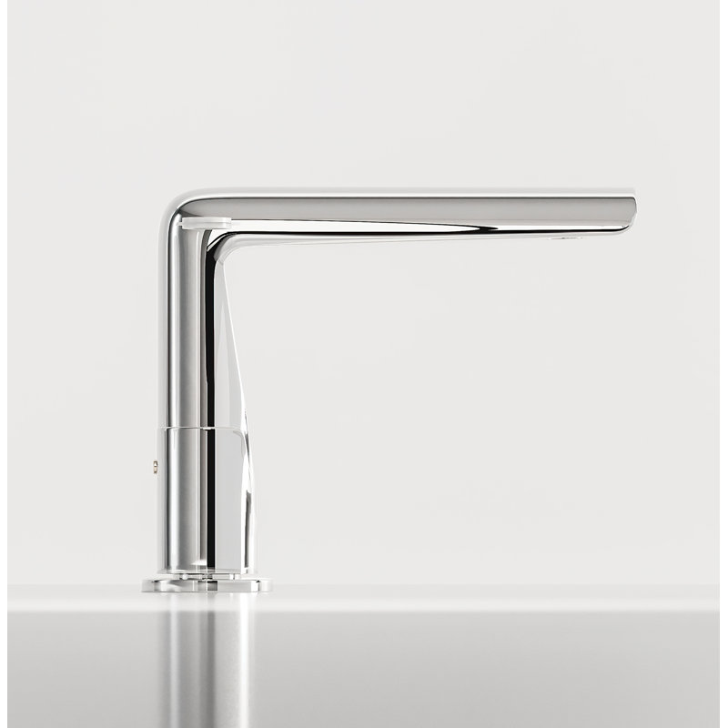 Parabola™ Widespread Bathroom Faucet with Drain Assembly, Chrome
