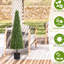 Topiaire arbre plante en pot décorations d'arbres pour le salon intérieur arbre extérieur buis artificiel 120 cm 2 pièces / ensemble