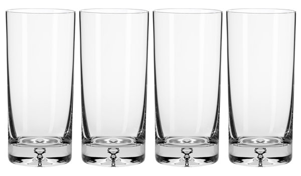 Bubble Highball Glass Set of 4