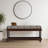 Modern Upholstered Entryway Bench with Shoe Storage Shelf Geometric Pattern Seat -2002129375-2002129370
