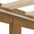 12 Inch Solid Wood Bed Frame with Slat Support