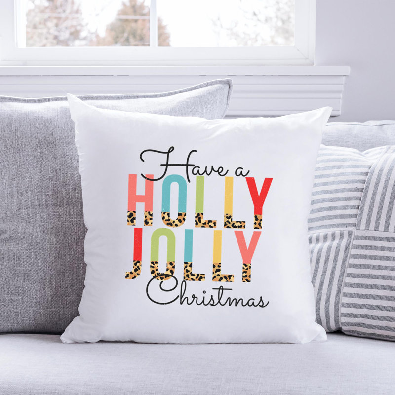 Coussin en polyester Christmas-01_2, 18 po x 18 po