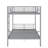 Roomy Full-Size Metal Bunk Bed-114346443