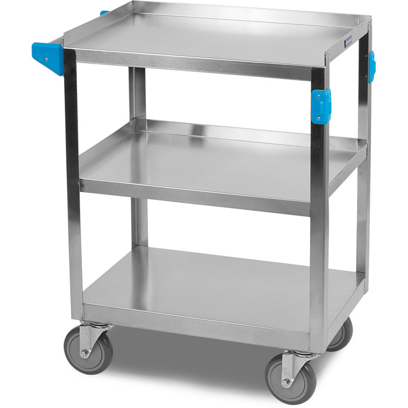 Utility Cart with Wheels, 34" H x  18" W x 27" D